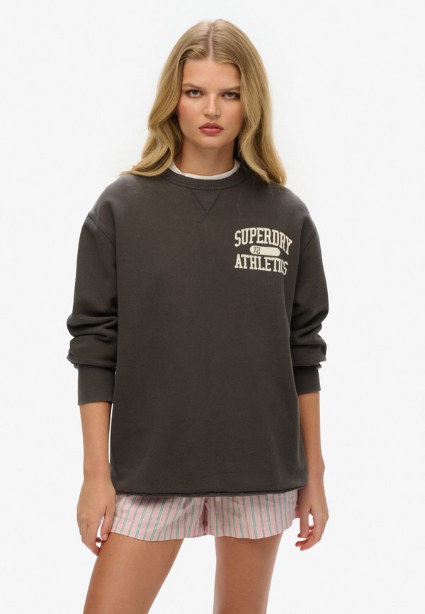ATHLETIC ESSENTIALS CREW - Sweatshirt - charcoal
