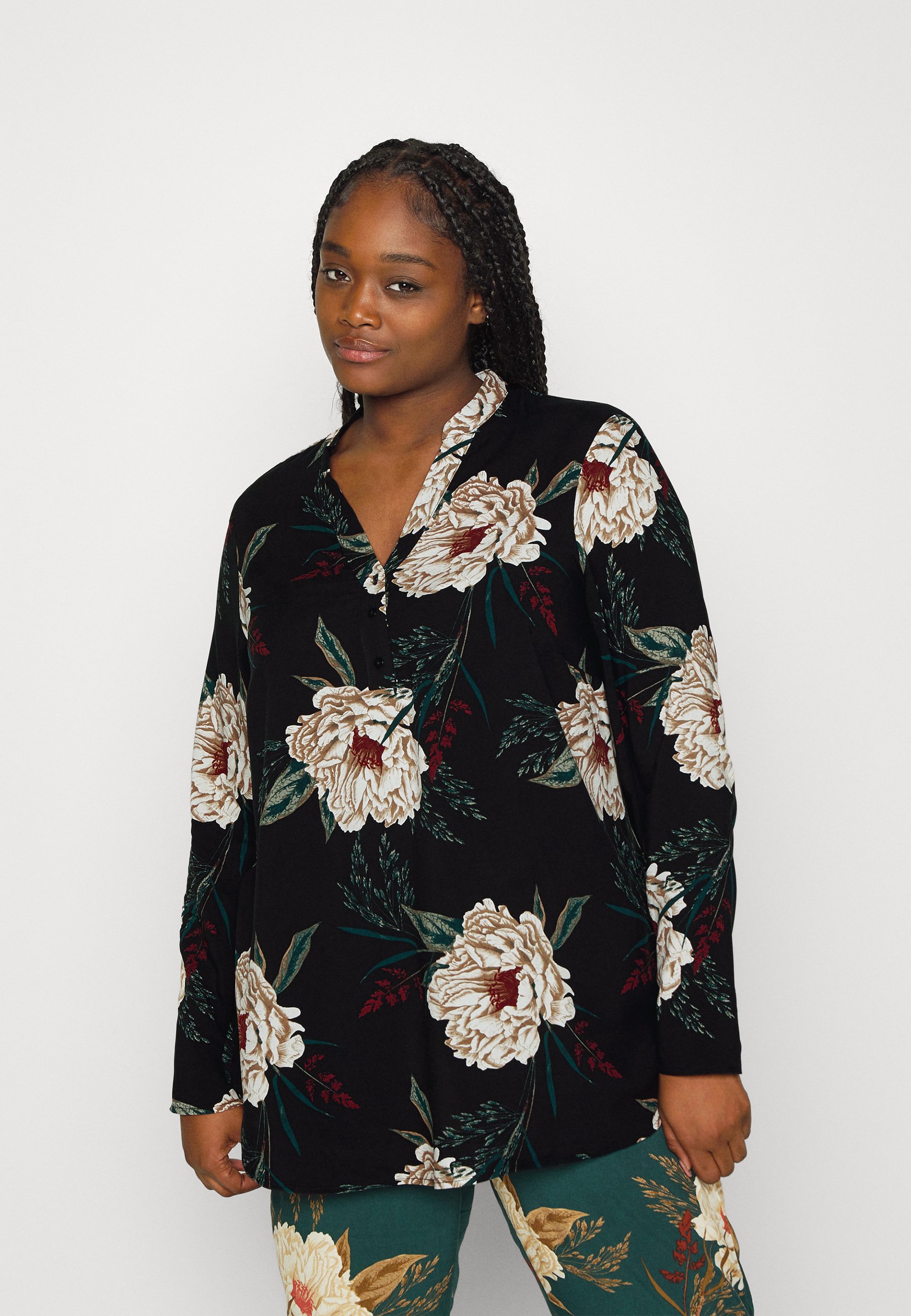 Vero Moda VMBEAUTY - Bluse - Laurel Wreath/grün