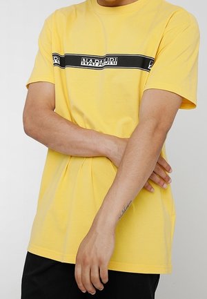 T-Shirt print - yellow