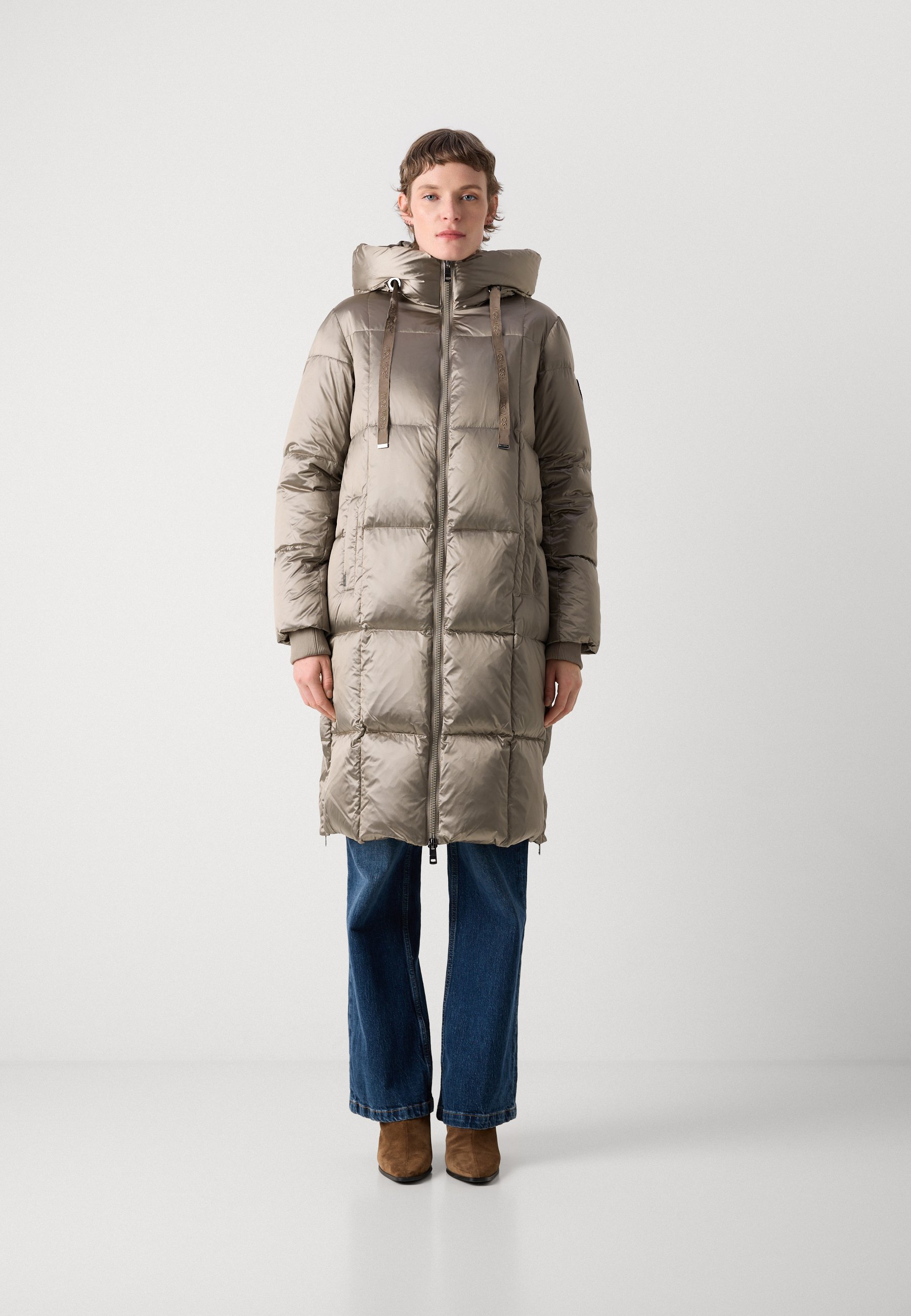 Mos Mosh JACKET - Down coat - brindle/beige - Zalando.co.uk