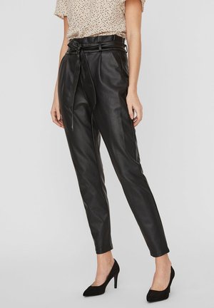 PAPERBAG - Pantalon classique - black