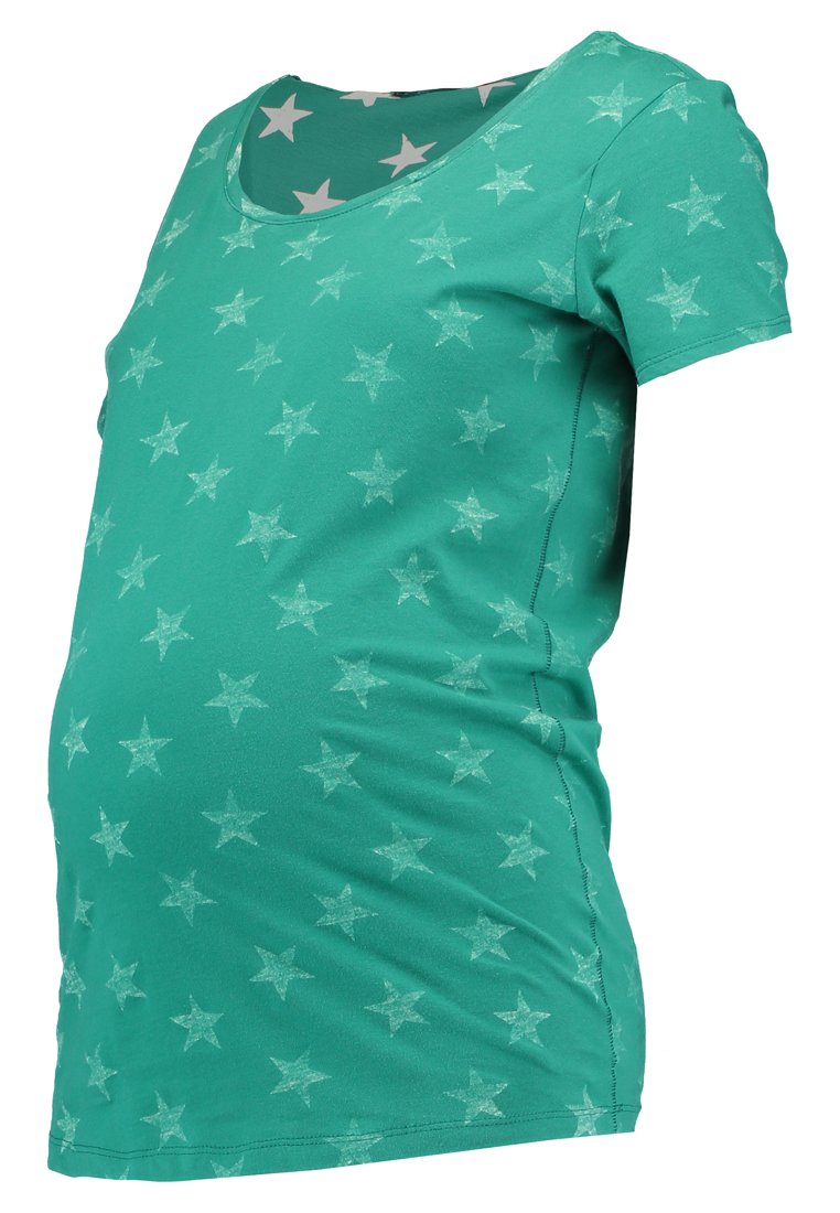 Supermom T-shirt print groen