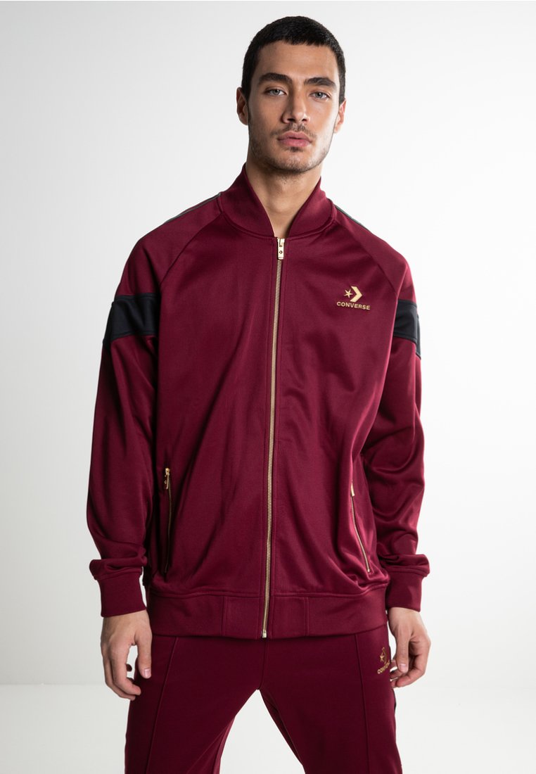 converse luxe star chevron track jacket