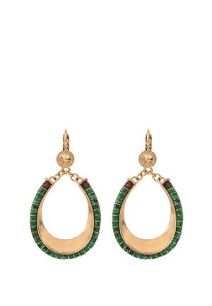 MODERN MALACHITE SLEEPER NINON - Boucles d'oreilles - green