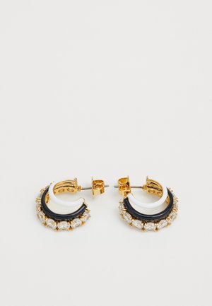 HINT OF SHIMMER STACKED HUGGIES - Uhani - navy/yellow gold-coloured