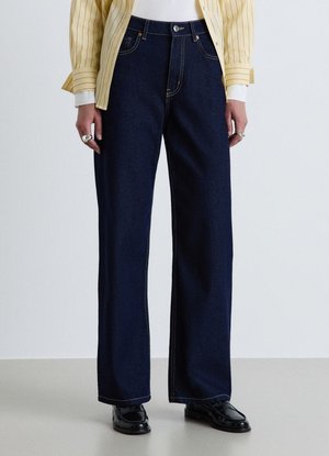 Calliope, JEAN TINTA UNITA - Jeans a sigaretta - blu denim scuro