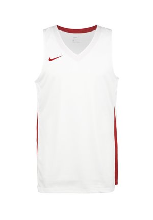 TEAM STOCK  - Camiseta deportiva - white / university red