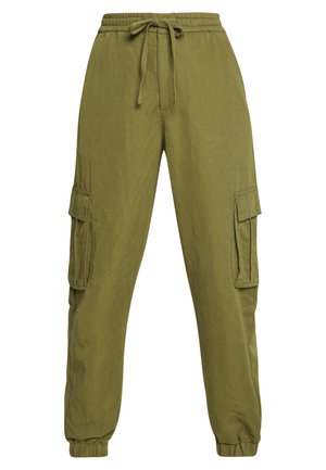 LADIES VISCOSE TWILL CARGO PANTS - Pantalon classique - summerolive