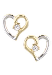 DIAMANT L'ÉTERNEL HEART - Náušnice - gold