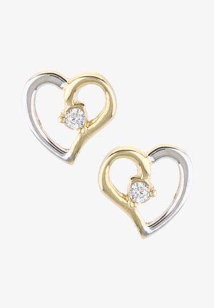 DIAMANT L'ÉTERNEL HEART - Náušnice - gold