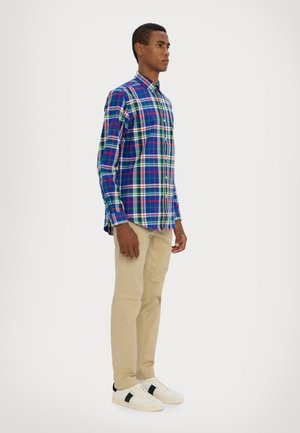Polo Ralph Lauren LONG SLEEVE SPORT SHIRT - Marškiniai - royal/white multi
