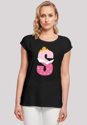 SLEEPING BEAUTY  - Print T-shirt - black