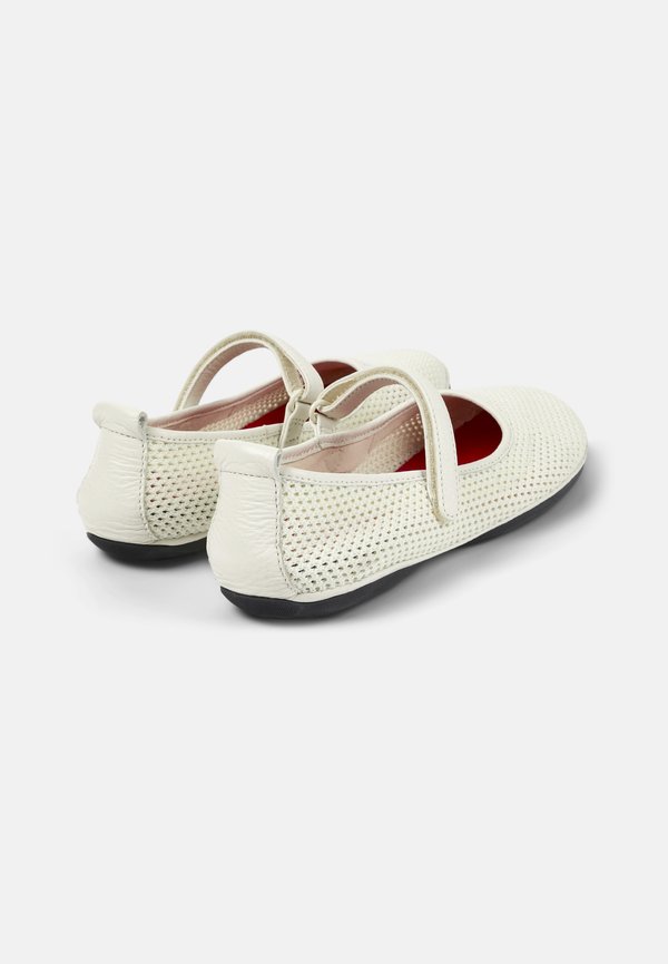 RIGHT NINA - Ankle strap ballet pumps - weiß natural2