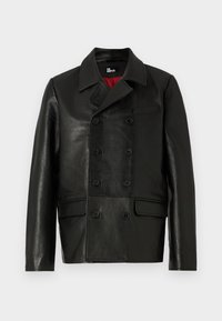 BLOUSON - Veste en cuir - black