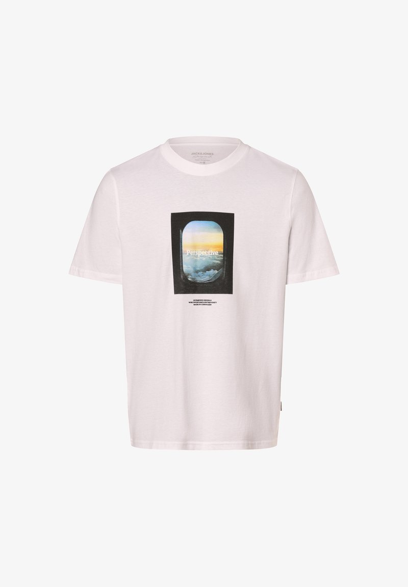 Jack & Jones Tričko s potlačou - weiß