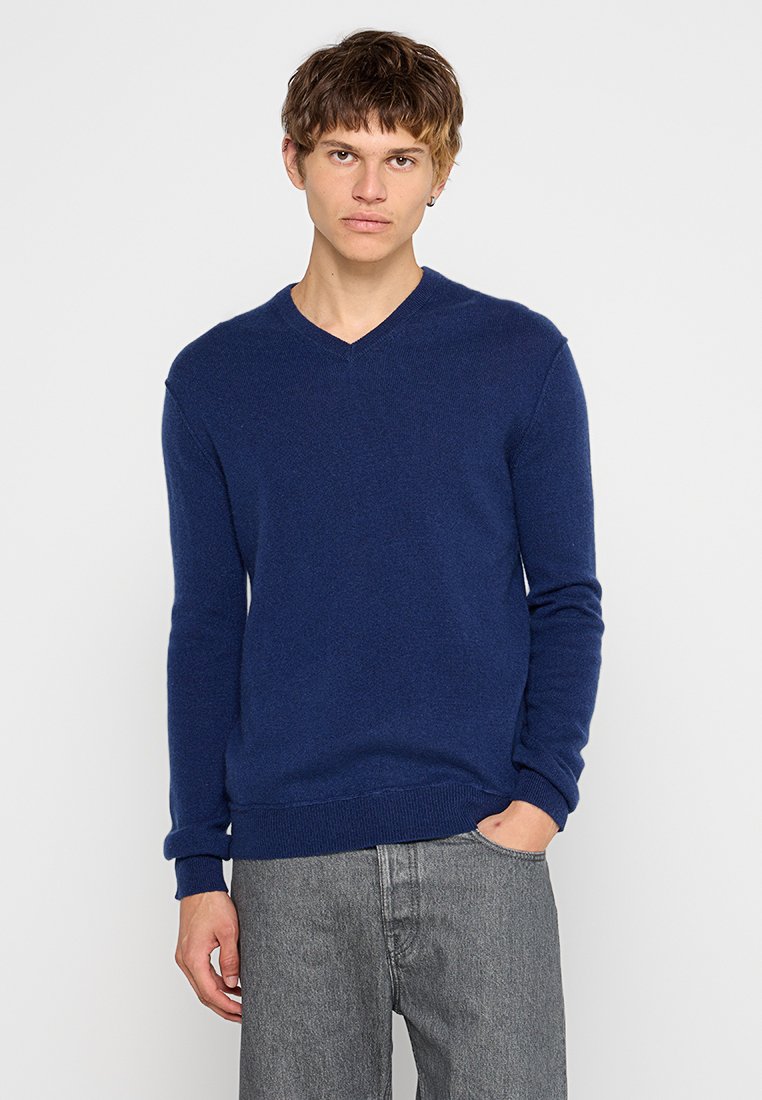 Authentic Cashmere Trui donkerblauw Authentic Cashmere Trui donkerblauw