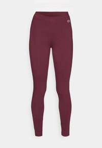 ICONS BASIC LEGGINGS - Tights - bordeaux