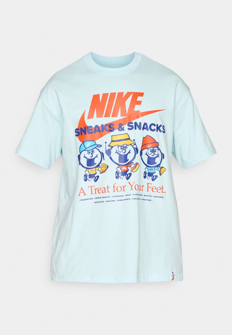 Nike Sportswear T-shirt print lichtblauw