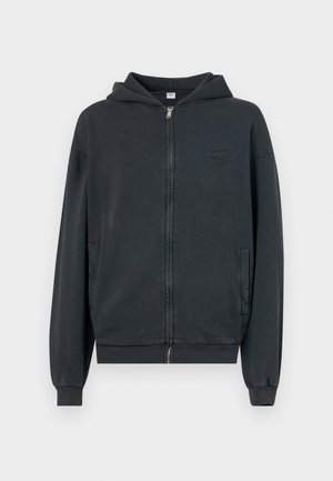 ZIP HOODIE UNISEX - Hoodie - black