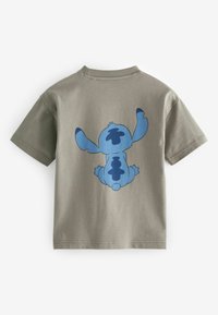 Next STITCH SHORT SLEEVE - Printtipaita - grey