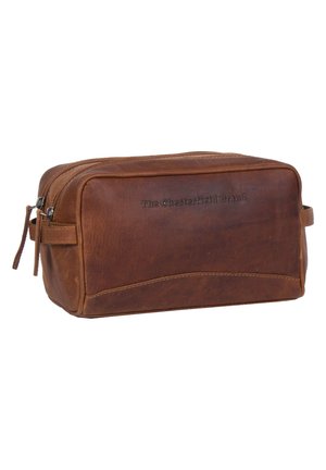 Wash bag - cognac
