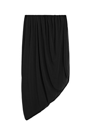 Massimo Dutti, STRAPLESS FLOWING TOP - Top - black