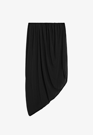 Massimo Dutti, STRAPLESS FLOWING TOP - Top - black
