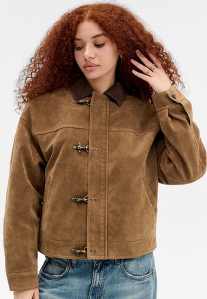 BDG Urban Outfitters, CLASP JACKET - Μπουφάν από συνθετικό δέρμα - brown