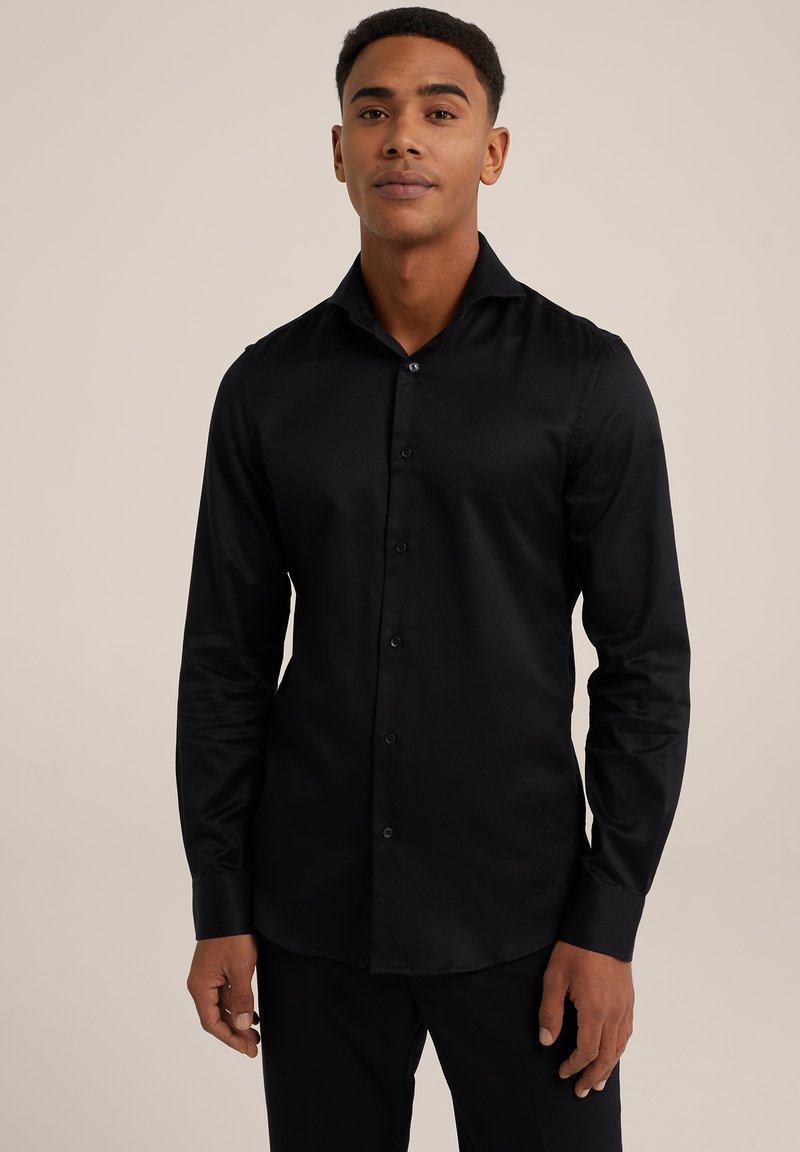 TOM TAILOR Camicia con Struttura, Uomo, Blu (Navy Blue Stripy Structure 30749), S