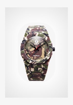 D1 Milano, D1 X AAPE: GREEN NYLON - LIMITED EDITION WATCH 39MM - Uhr - green transparent