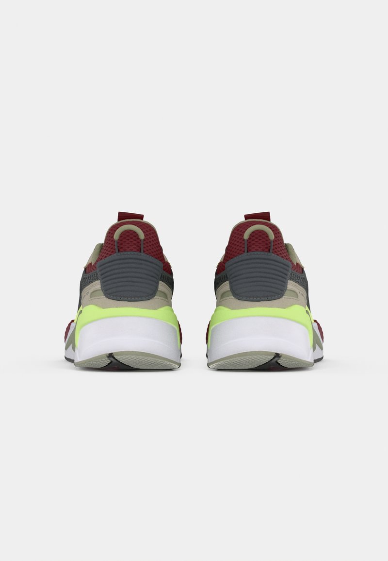Puma Gray Sneakers with Neon Green and Red Accents Puma RS X TOYS UNISEX - Trainers - cool dark gray/fizzy  main image 2
