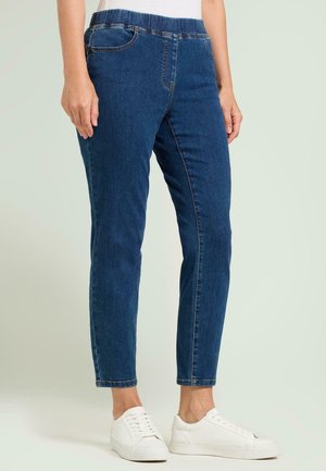 PULL-ON - Vaqueros slim fit - blu