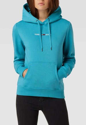 Hættetrøje - teal