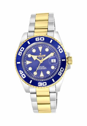 STATEMENT - Watch - bicolour blue