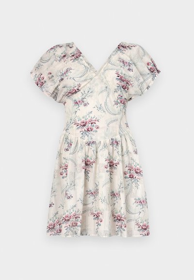 The Kooples ROBE - Kjole - off white/pink