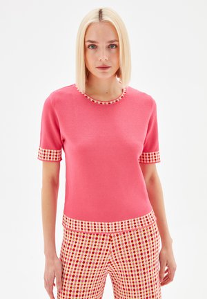 adL PENNY - T-Shirt print - printed fuschia