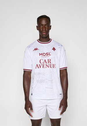 FC METZ REPLICA AWAY - Sporto klubų atributika - white/red granata