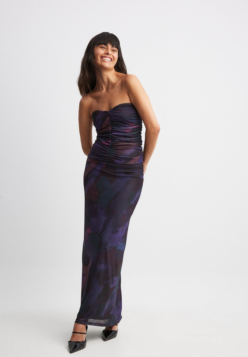 NA-KD DRAPIERTES - Bluse - abstract print