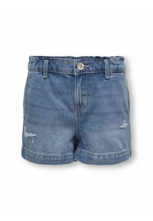 ONLY GIRLS WEITER BEINSCHNITT MITTLERE TAILLE - Short en jean - light blue denim