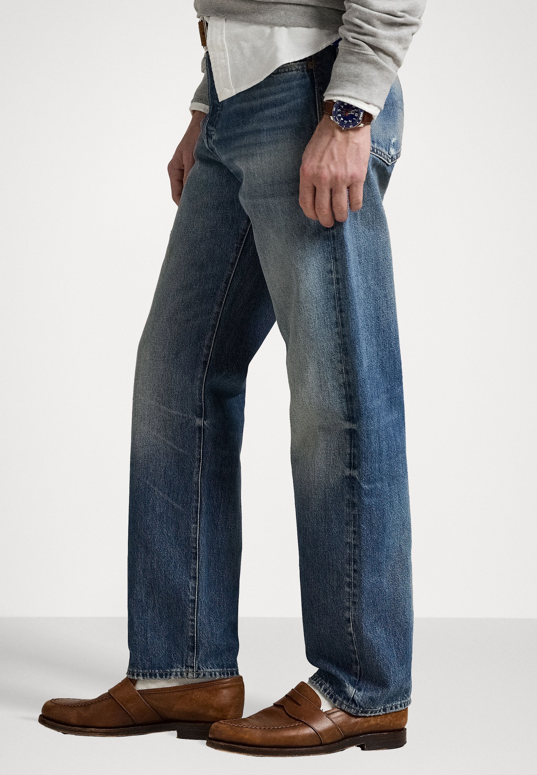 Polo Ralph Lauren HERITAGE STRAIGHT DISTRESSED JEAN Polo Ralph Lauren HERITAGE STRAIGHT DISTRESSED JEAN