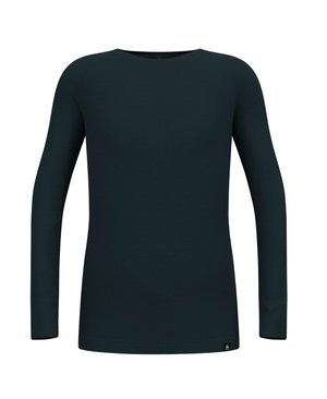 BL CREW NECK LS ACTIVE WARM  - Maglietta a manica lunga - dark sapphire