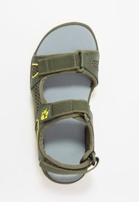 Jack Wolfskin TARACO BEACH UNISEX - Sandálias de caminhada - khaki/lime