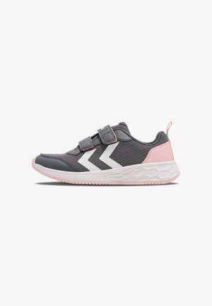 Hummel REFLEX FTR JR - Sneakers basse - woodrose/fuxia Hummel REFLEX FTR JR - Sneakers basse - woodrose/fuxia