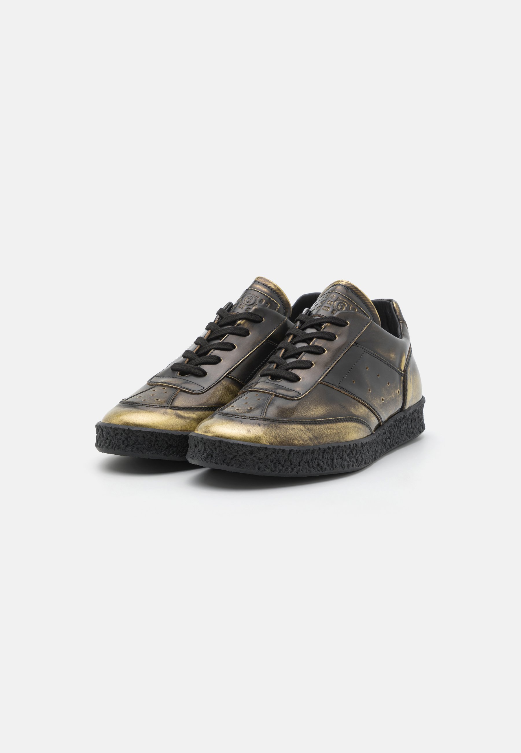 Maison Margiela スニーカー ゴールドx黒 2007425J0167 MM6 Maison Margiela Sneaker low - black/gold/goldfarben