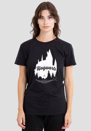 Cotton Soul, HARRY POTTER HOGWARTS WORDCRAFT - T-Shirt print - black