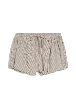 Bershka, BALLOON POPLIN SKORT - SKORT - Short - sand