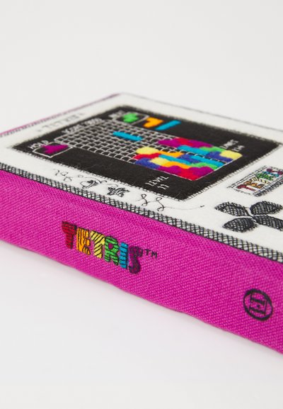 Olympia Le-Tan BOOK TETRIS GAME - Geantă plic - fuchsia pierre