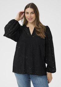 Kaffe Curve VIANNA - Bluse - black deep