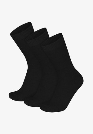 Normani MIT KOMFORTBUND 3 PACK - Socks - schwarz