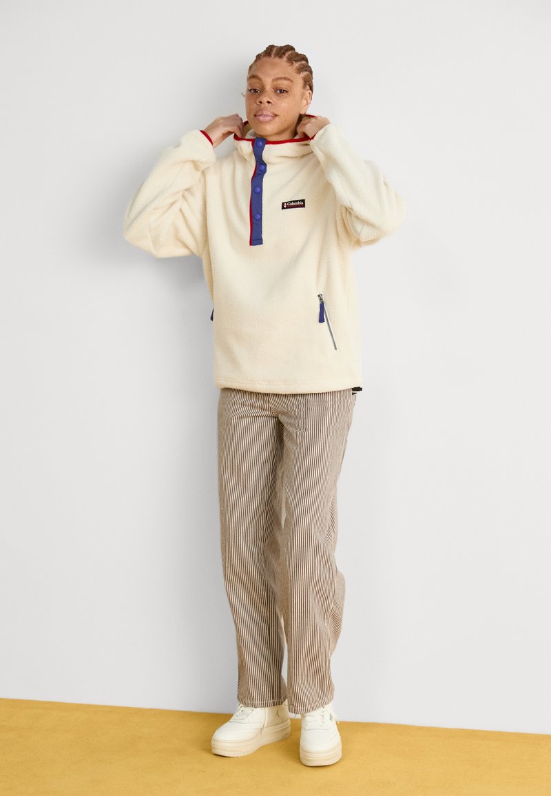 Sweat à Capuche Columbia Evergreen Ridge Pour Garçon - Taille 8 (S), Nylon, Rouge Et Bleu Foncé - Neuf Avec étiquettes